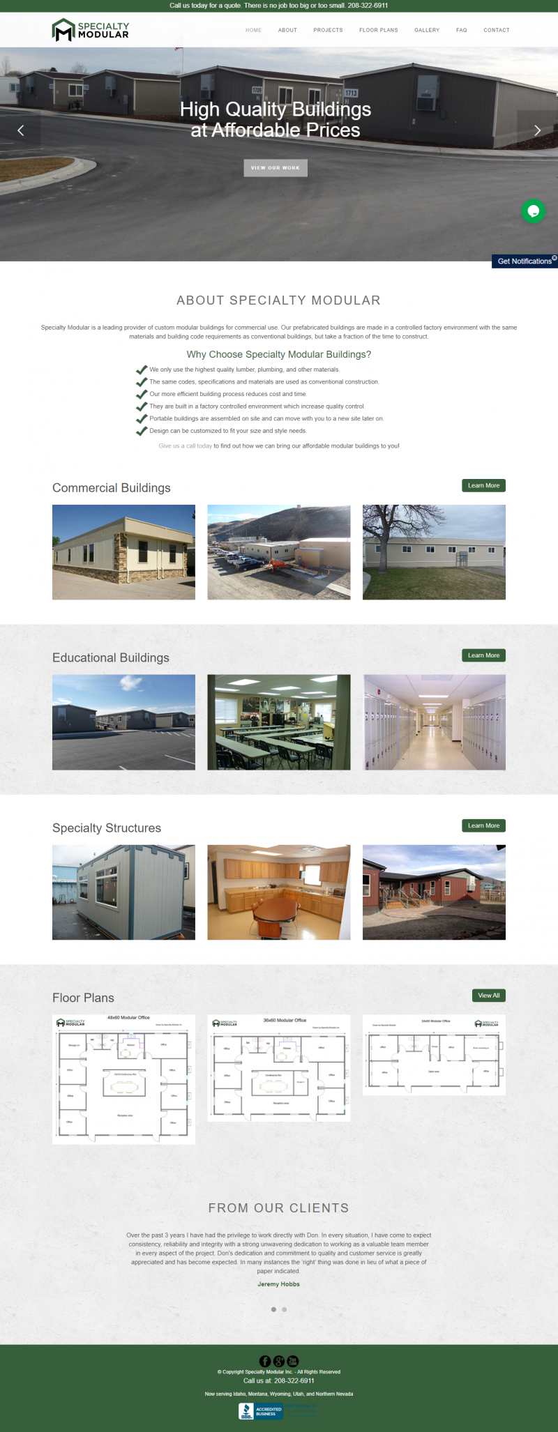 specialtymodular-full SEO Case Studies